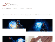 Tablet Screenshot of jcdigital-la.com